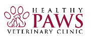 Healthy Paws Veterinary Clinic Logo